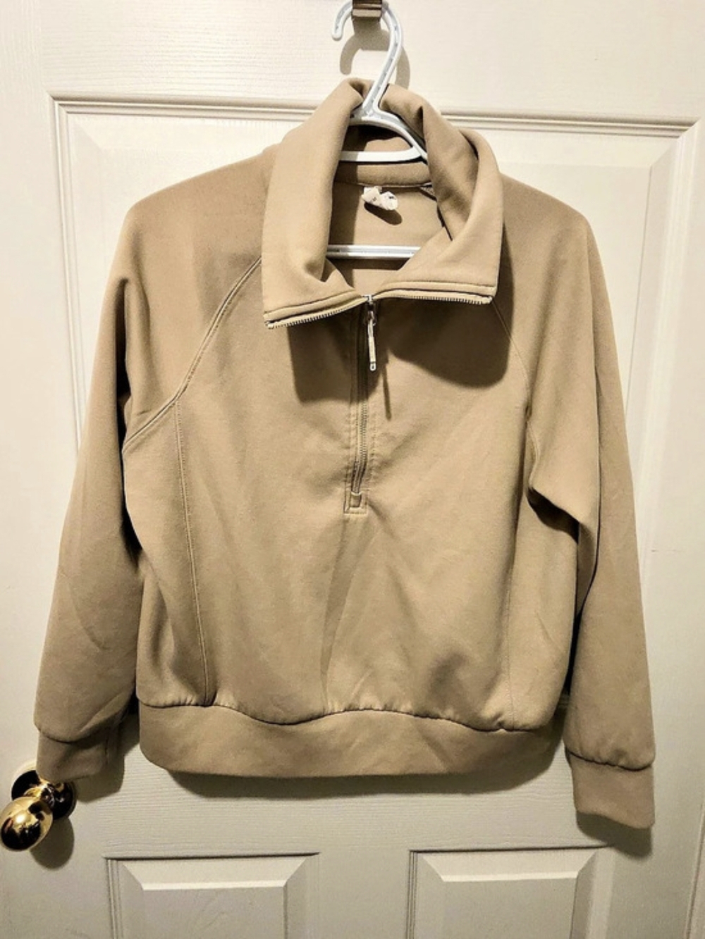 ProForm Quarter-Zip Jacket in Brown Size Medium